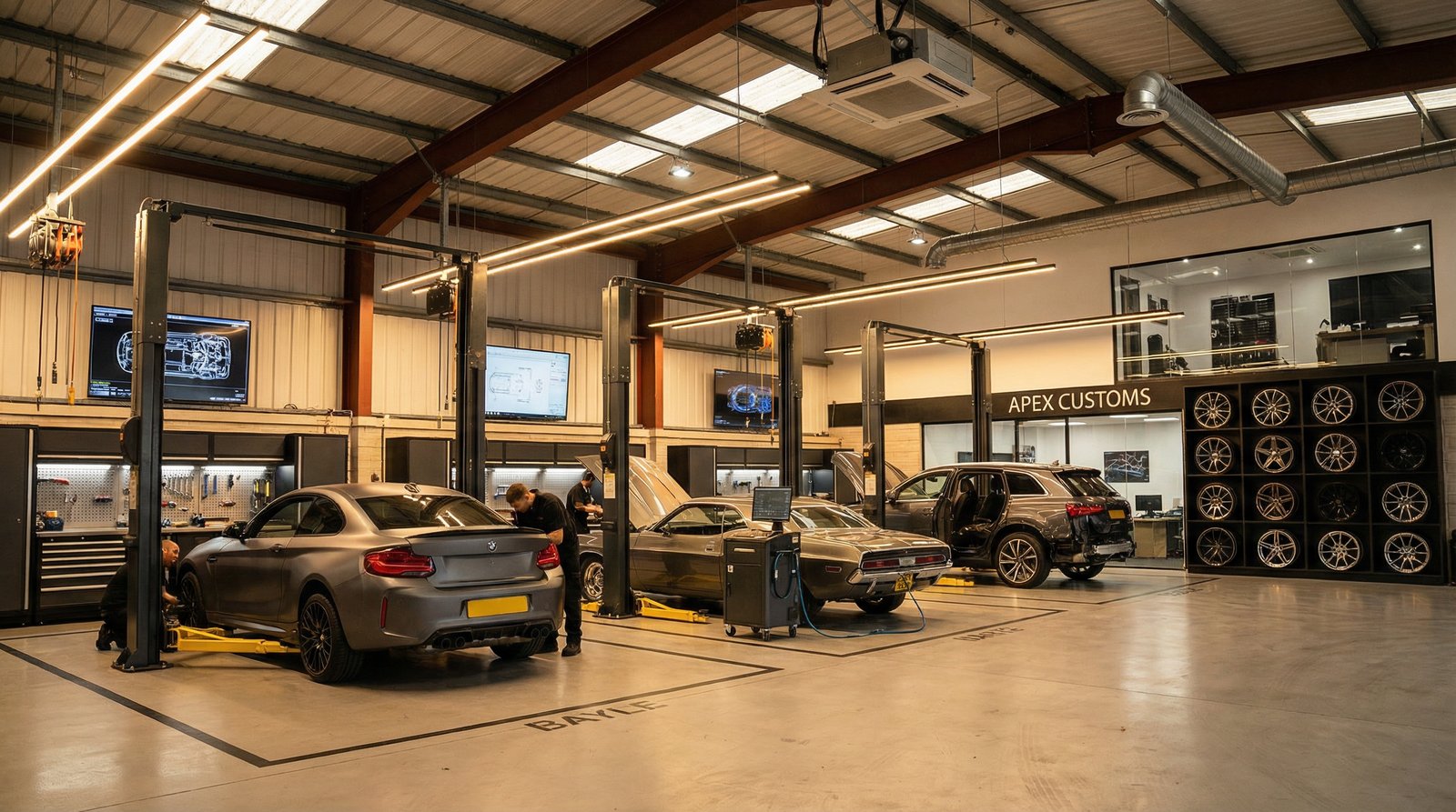 蜜桃视频改装车间